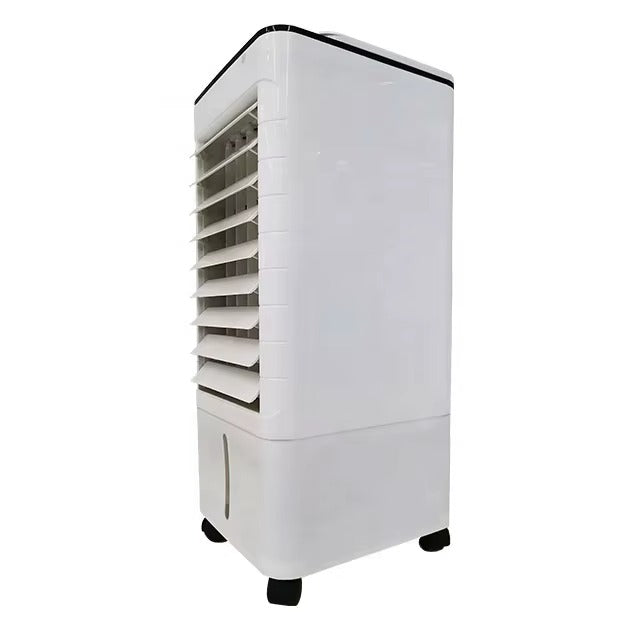 Climatiseur mobile avec roulettes, appareil de climatisation portable 3-en-1 pour un déplacement facile.