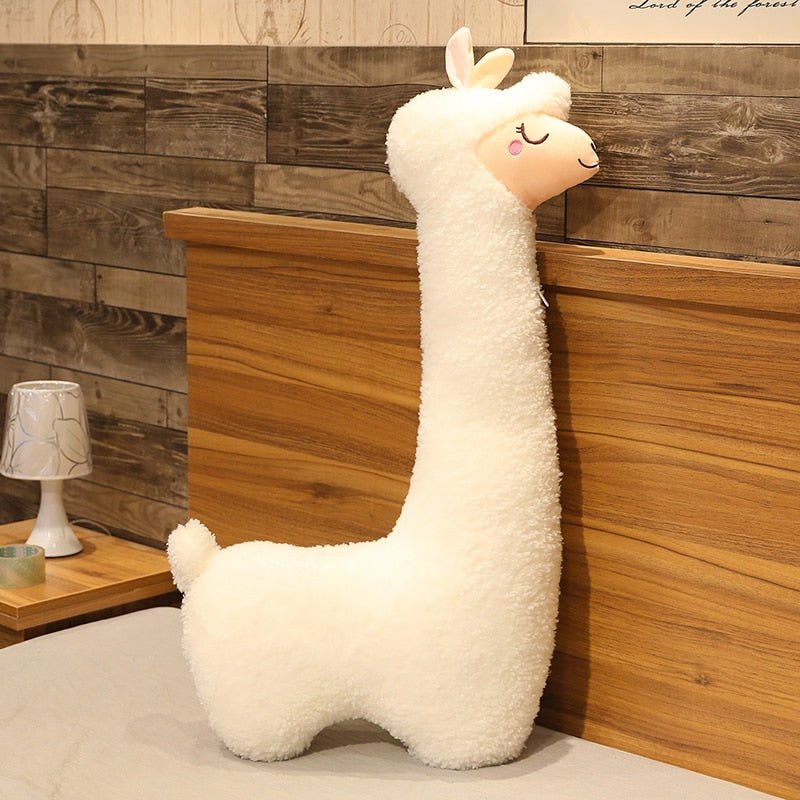 Oreiller peluche Alpaga CozyRest, ultra doux et grand format, pour un confort maximal nuit après nuit.