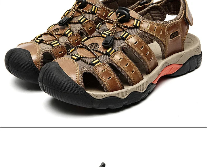 Sandales de sport et de loisirs pour hommes, conçues pour le confort et la performance estivale.