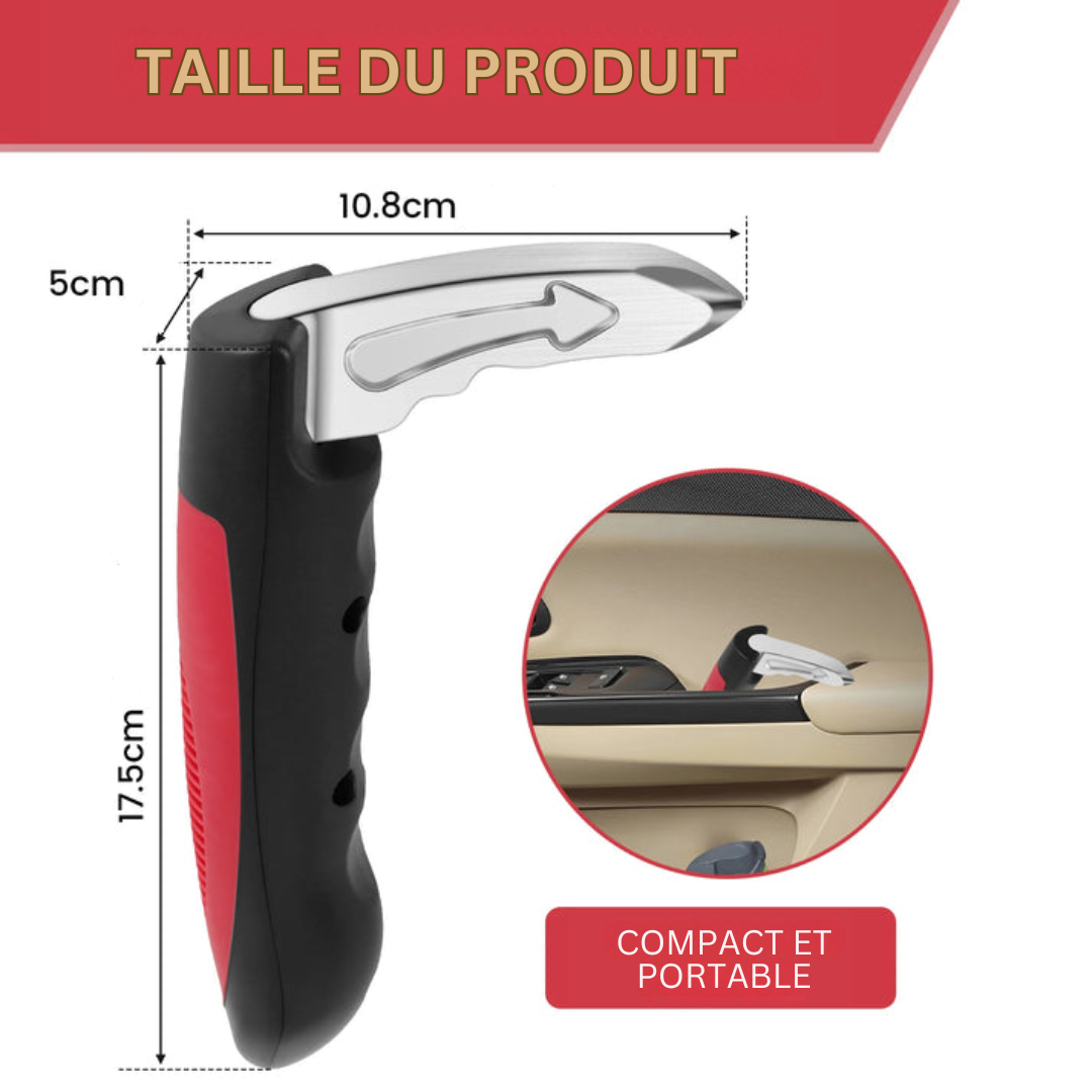 Poignée d'appui LiftMate pour voiture : confort quotidien et support autonome facile à installer pour tous les usagers.