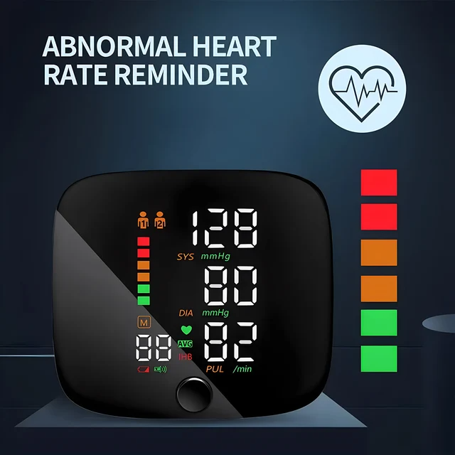 Smartwatch tensiomètre poignet, appareil compact pour une surveillance précise de la tension artérielle chez l'adulte.
