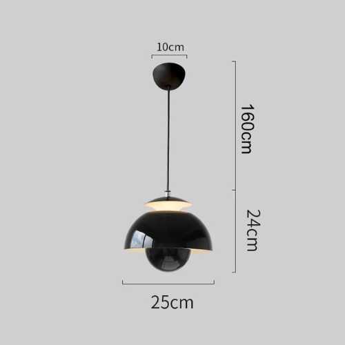 Luminaire LED design scandinave pour chambre, crée une ambiance moderne et chaleureuse.