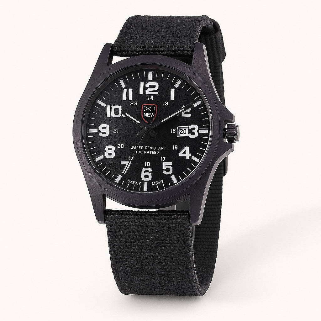 Montre homme étanche avec bracelet silicone, parfaite pour le quotidien et les accessoires de sport.