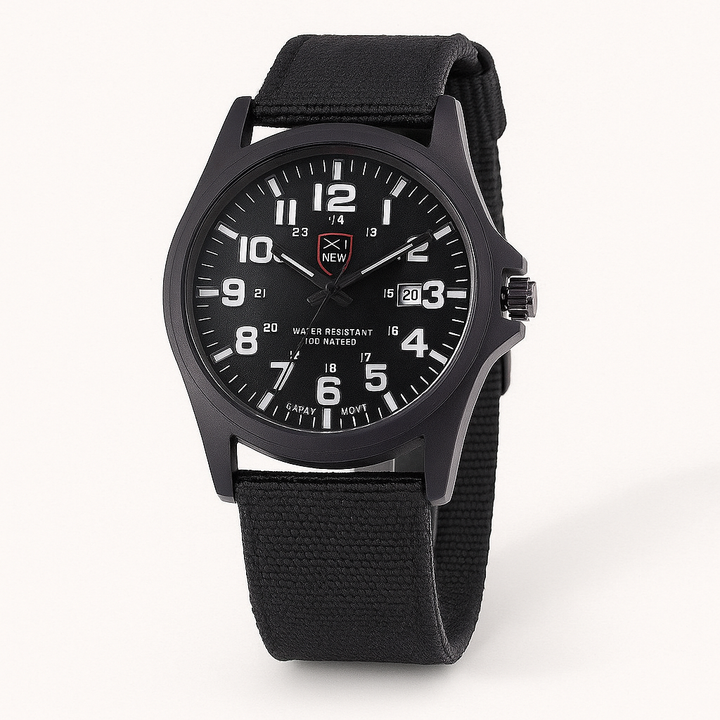 Montre homme étanche avec bracelet silicone, parfaite pour le quotidien et les accessoires de sport.