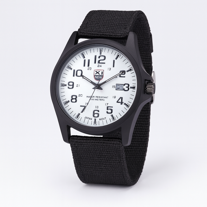 Montre homme polyvalente et robuste, idéale pour l'aventure, le sport et l'usage quotidien.