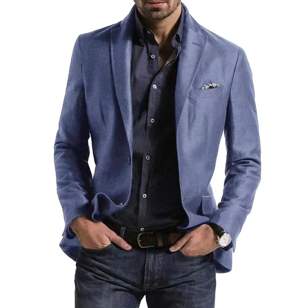 Blazer homme chic pour l'automne, parfait pour les affaires ou un look moderne et tendance.
