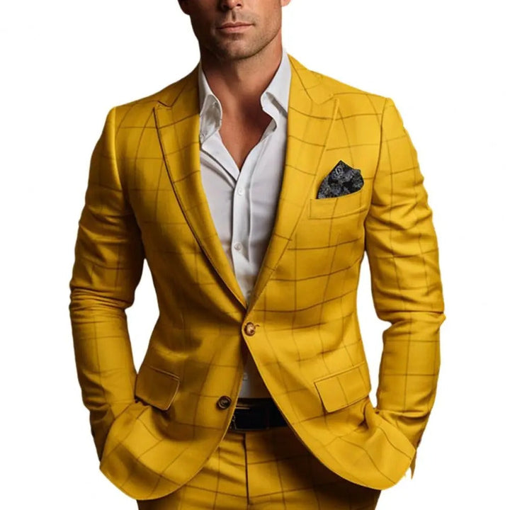 Veste blazer homme automne, style élégant moderne, idéale pour affaires ou casual chic mi-saison.