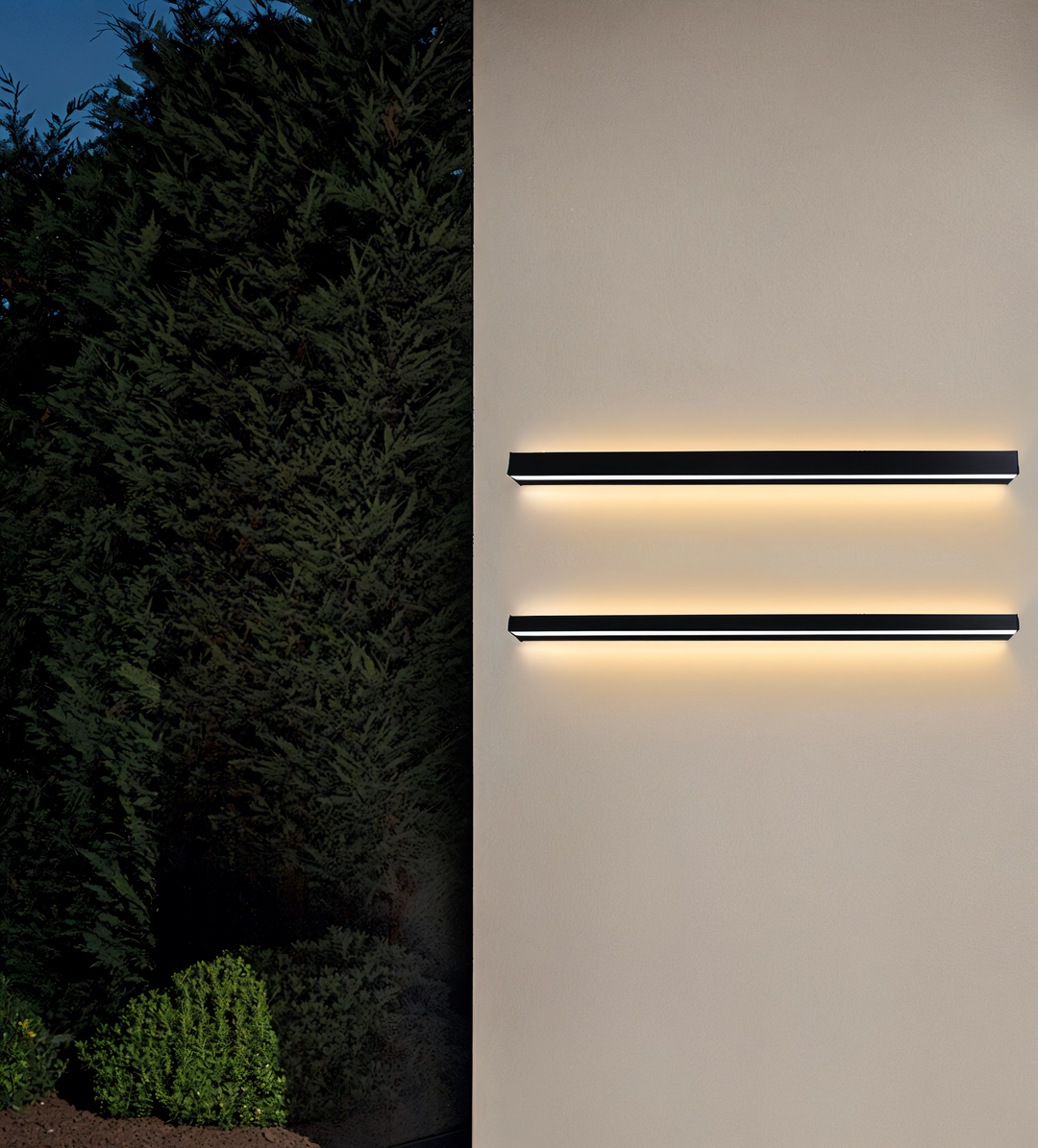 Applique murale linéaire LED pour un éclairage architectural. IP65, économie d'énergie, s'intègre à tout décor.
