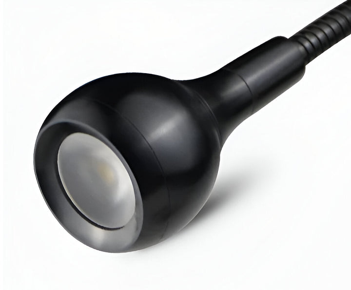 Lampe à pince LED USB, flexible et réglable, éclairage efficace pour bureau, travail ou veilleuse.