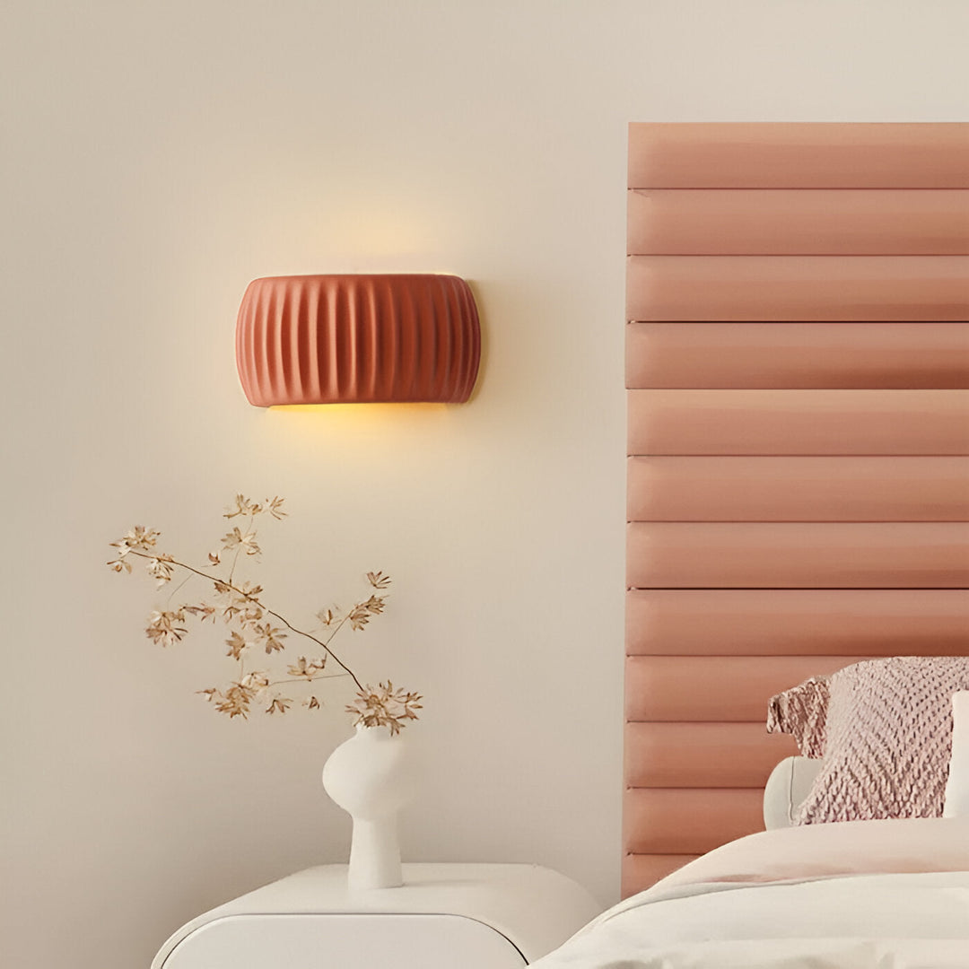Décoration murale LED design Macaron, lumière douce pour une ambiance cocooning chic.
