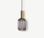 Gris fumé – Accent doré