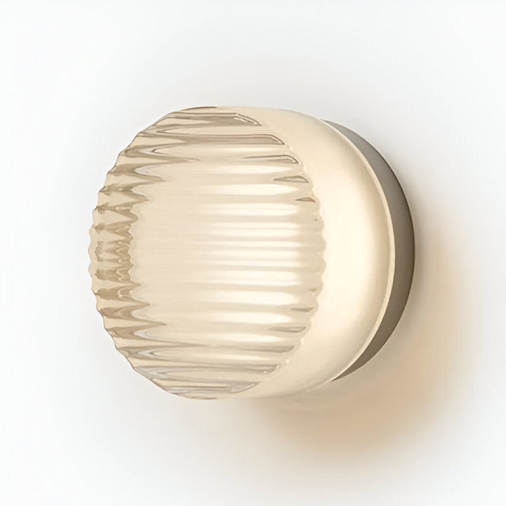 Éclairage LED mural rond pour escalier, lumière ambiante, design moderne et sécurisant pour la maison.