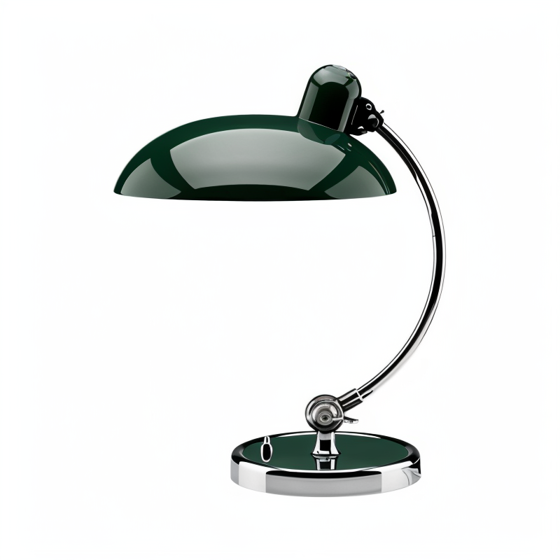 Lampe de bureau décorative vintage en fer, idéale pour intérieur style industriel ou rétro.