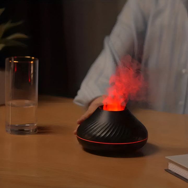 Appareil d'aromathérapie et humidificateur design pour maison, bureau. Favorise le bien-être et la détente.