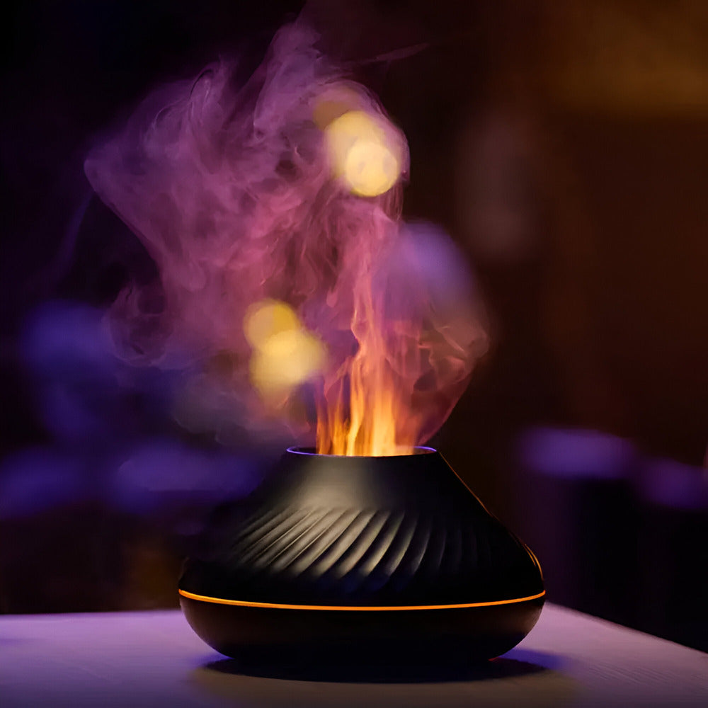 Humidificateur d'air ultrasonique silencieux, parfait pour chambre, améliore le confort respiratoire et zen.