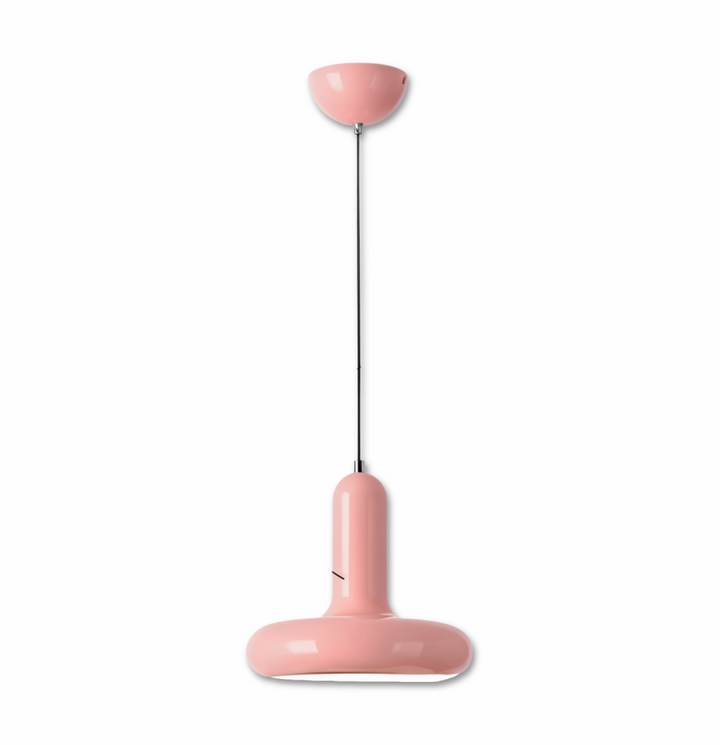 Luminaire suspendu moderne, touches macaron, parfait pour salon élégant.