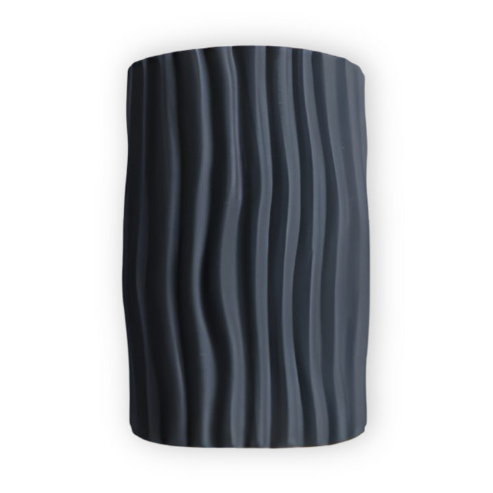 Lampe murale LED Veloura, éclairage d'appoint moderne avec un design plissé pour toute pièce.