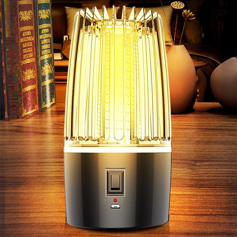 Lampe piège UV pour moustiques et insectes volants, avec cordon USB, protection domestique continue.