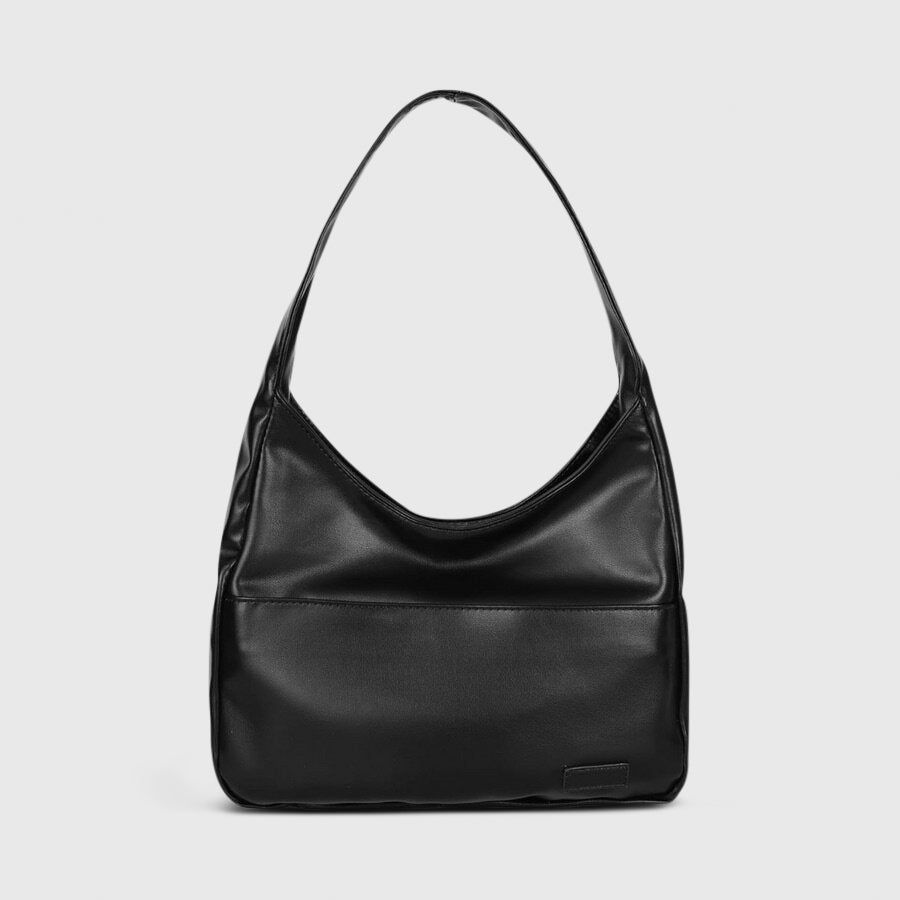 Sac bandoulière en cuir véritable pour femme, design durable et intemporel, un indispensable de votre garde-robe.
