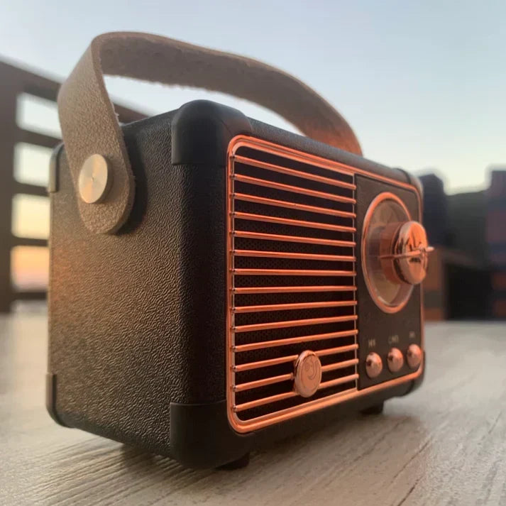 Haut-parleur Bluetooth Sonique Classic, son stéréo premium, connectivité AUX, longue autonomie.