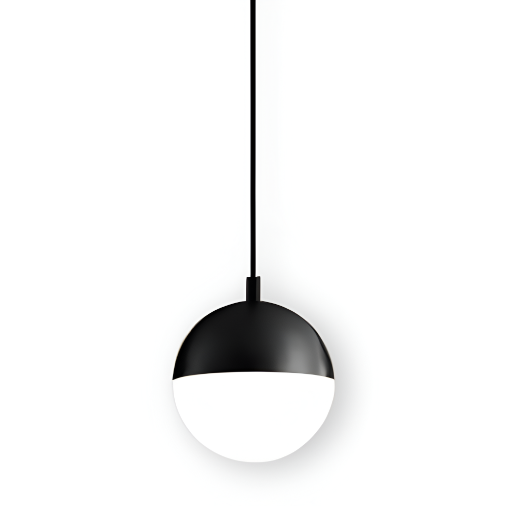 Suspension lumineuse en cristal, or et noir, pour un éclairage d'ambiance raffiné et design dans votre maison.