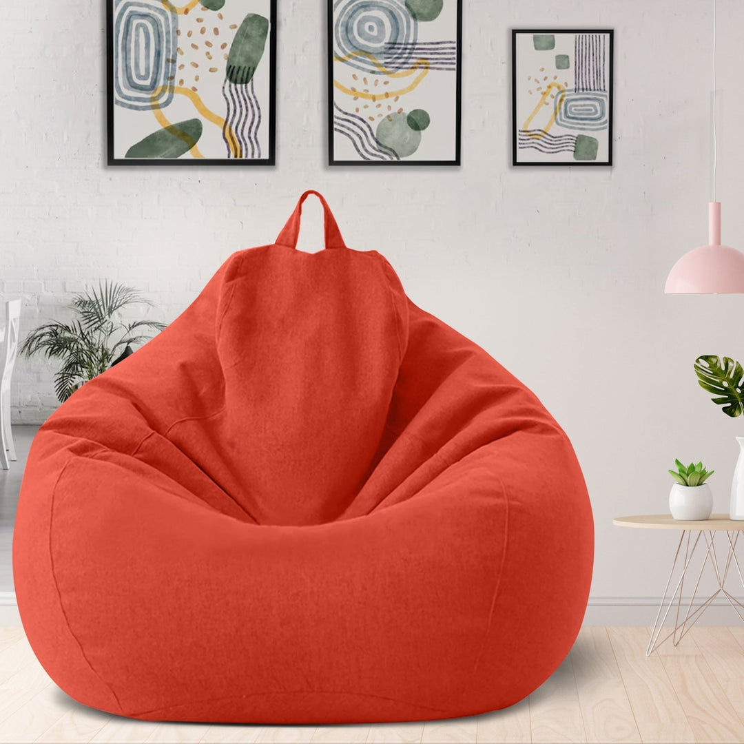 Housse de pouf tendance pour chambre, apporte une touche moderne et un confort ergonomique unique.