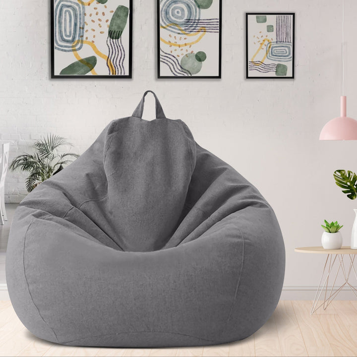 Housse de pouf décorative et ergonomique, en polyester, pour un confort moderne et durable dans la maison.