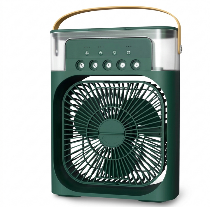 Rafraîchisseur d'air de bureau USB CoolScape. Ventilateur humidificateur personnel pour une ambiance fraîche et confortable.