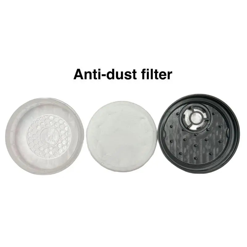 Masque de sécurité respiratoire complet, intégré avec protection oculaire. Essentiel pour chantiers et ateliers.