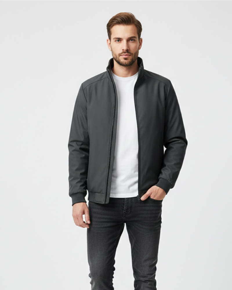 Blouson d'hiver homme respirant et chaud. Veste déperlante assurant un confort supérieur par temps froid.