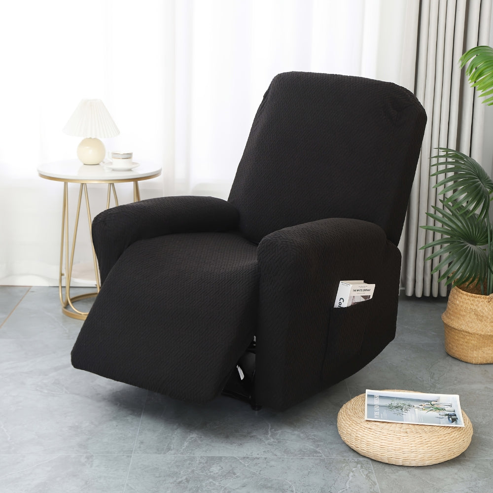 Housse lavable pour fauteuil relax, en microfibre extra douce, garantissant protection et bien-être.