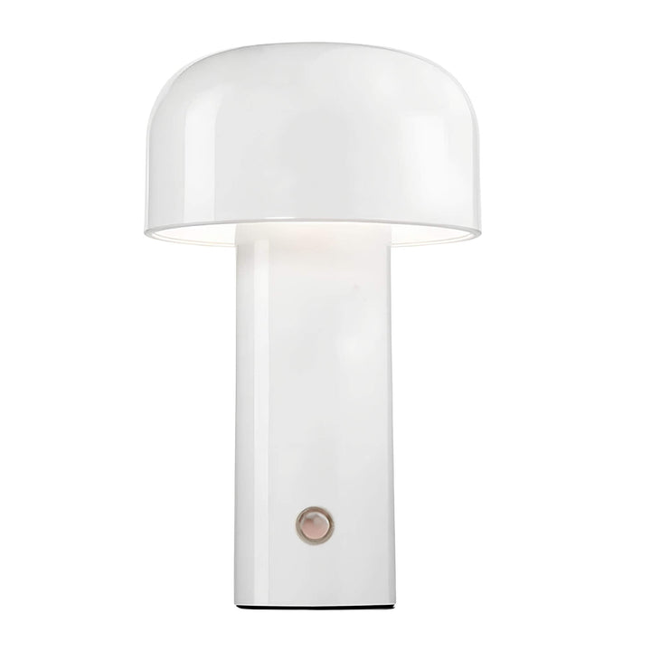 Profitez d'une lumière douce avec cette lampe de table LED sans fil et rechargeable, esprit vintage.