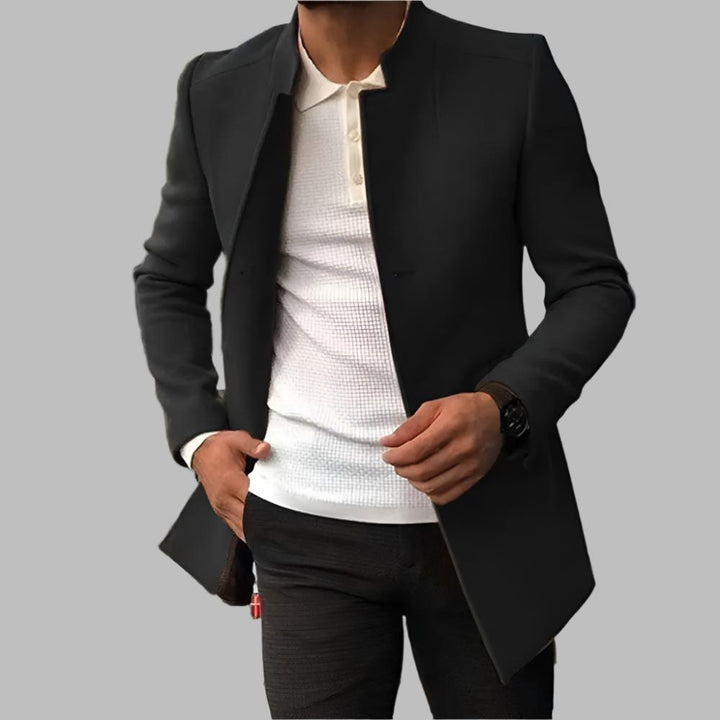 Veste homme élégante et polyvalente, pour un style business ou casual chic en automne et hiver.