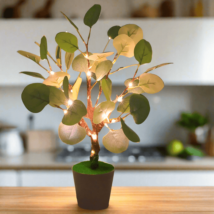 Branche décorative lumineuse LED, éclairage chaleureux USB pour créer une ambiance cosy au salon ou chambre.