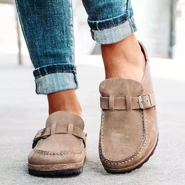 Mocassins orthopédiques femmes, confort optimal et soutien voûte plantaire, idéal pour la marche quotidienne.