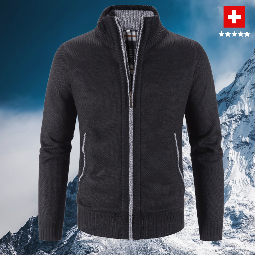 Sweat homme zippé pour un look hivernal élégant et décontracté. Confort et chaleur assurés pour toute activité.