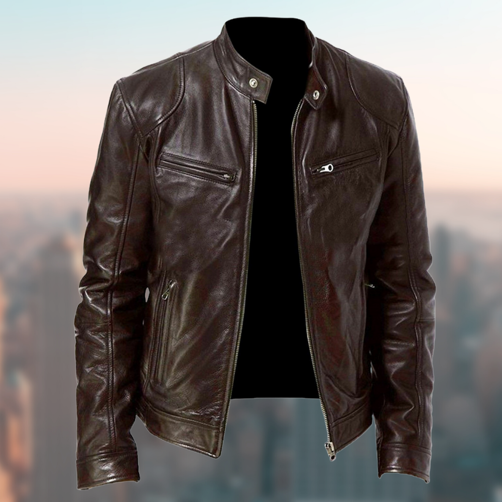 Veste chic homme grise, coupe intemporelle, idéale pour une mode polyvalente printemps/automne.