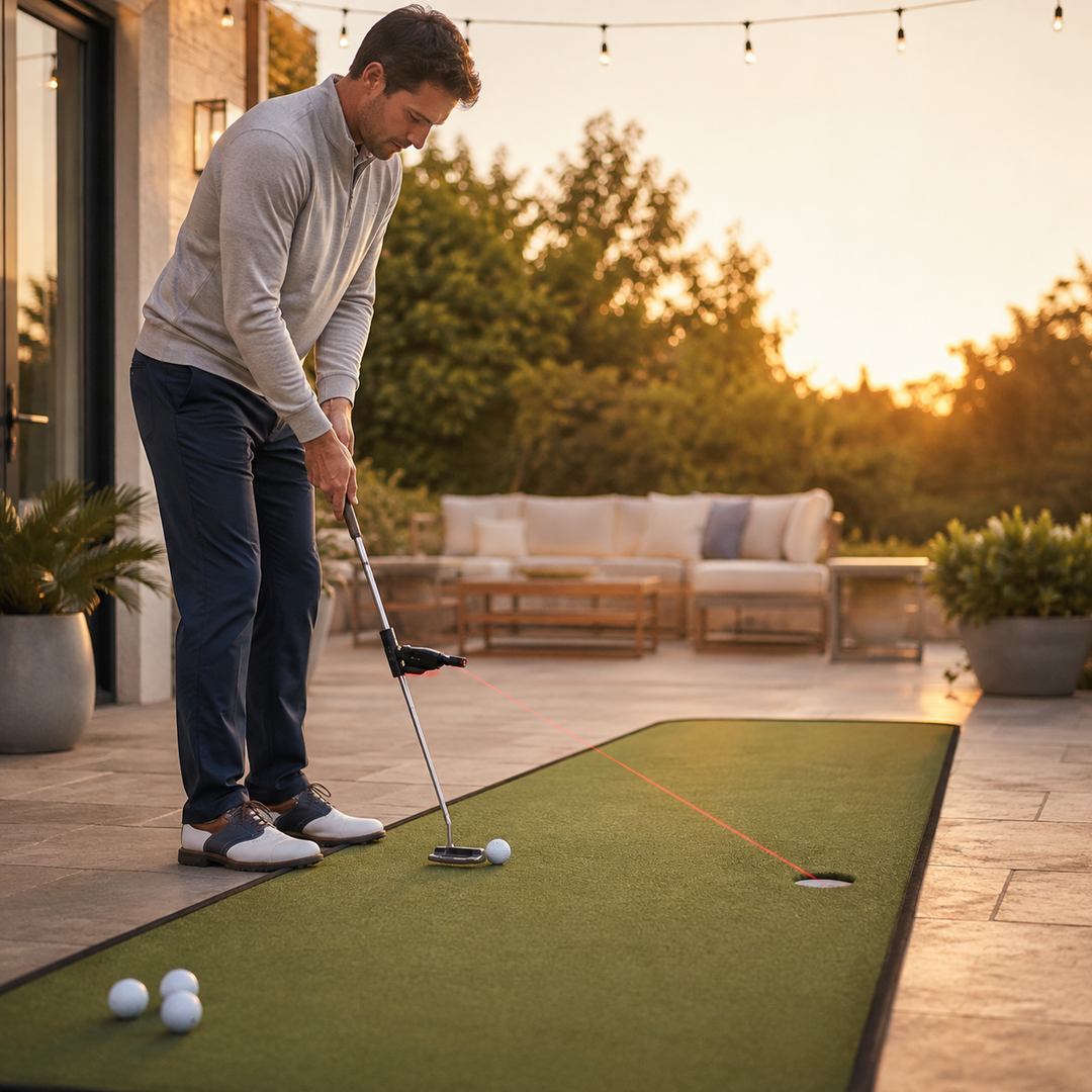 Outil de performance golf LASERPUTT PRO, pour maîtriser l'alignement de votre putter.