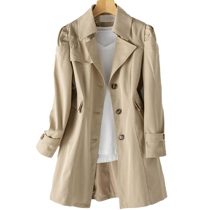 Veste femme imperméable et coupe-vent, élégante pour la pluie fine et le vent, parfaite pour vos sorties extérieures.