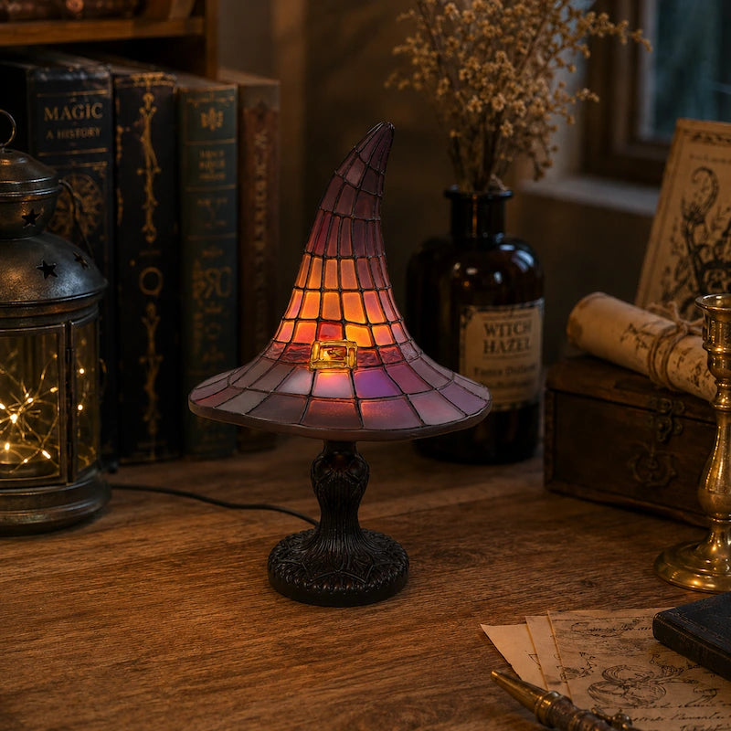 Lampe de table mosaïque colorée. Éclairage décoratif fantaisie pour ambiance douce. Idéale en intérieur.