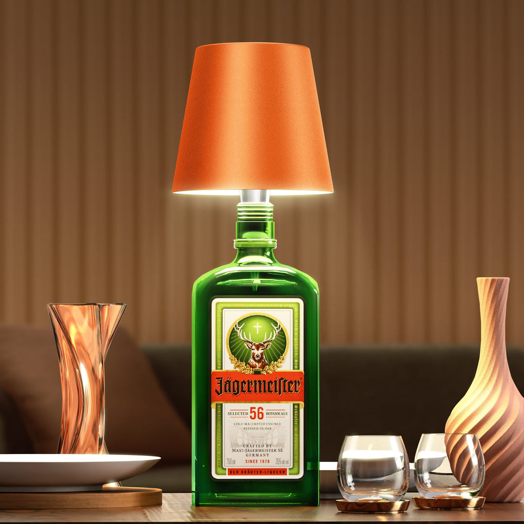 Lampe de chevet LED sans fil, design élégant, ambiance chaleureuse assurée.