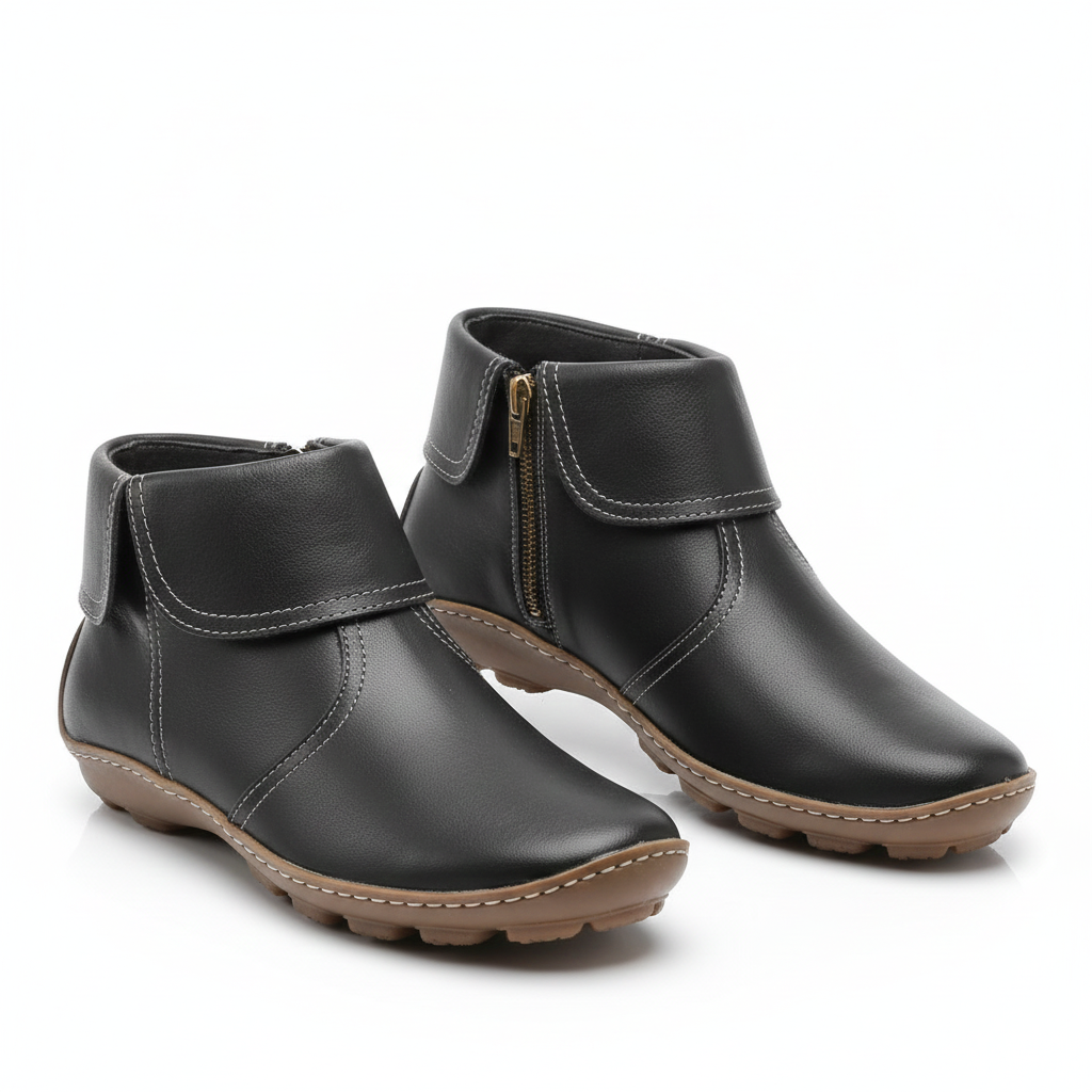 Bottes femmes mode, imperméables et antidérapantes. Idéales comme chaussures de pluie élégantes pour l'hiver.