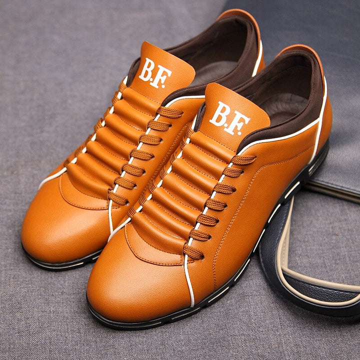 Chaussures à lacets classiques pour homme en cuir, alliant style formel, confort et élégance moderne.