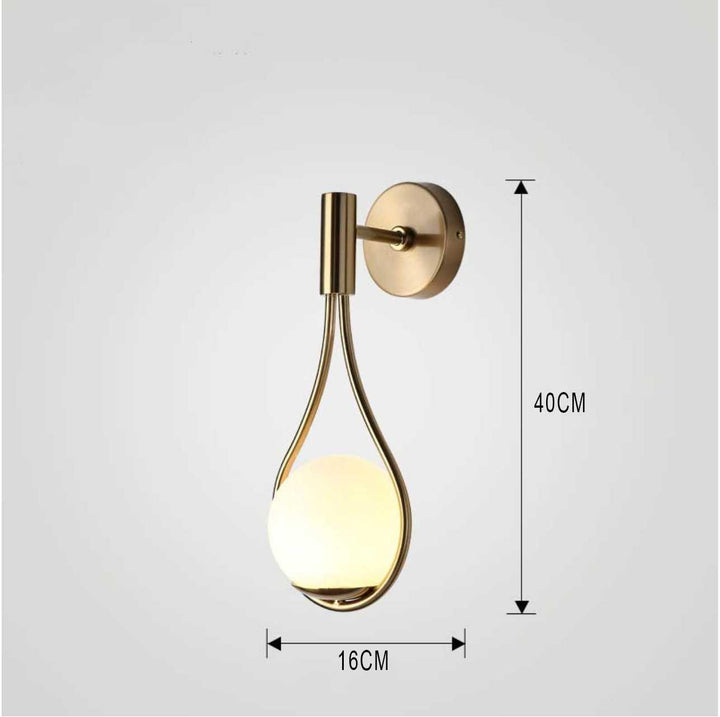 Applique murale LED intégrée, design moderne et minimaliste. Crée une ambiance lumineuse agréable.