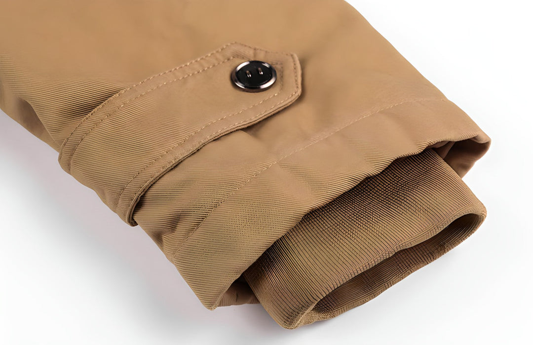 Veste homme Logan, manteau militaire chaud et coupe-vent, parfait pour l'extérieur.