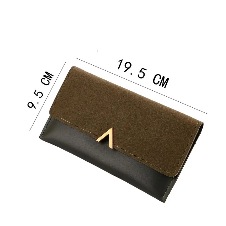 Portefeuille long femme polyvalent, accessoire de mode élégant pour un usage quotidien ou des occasions spéciales.