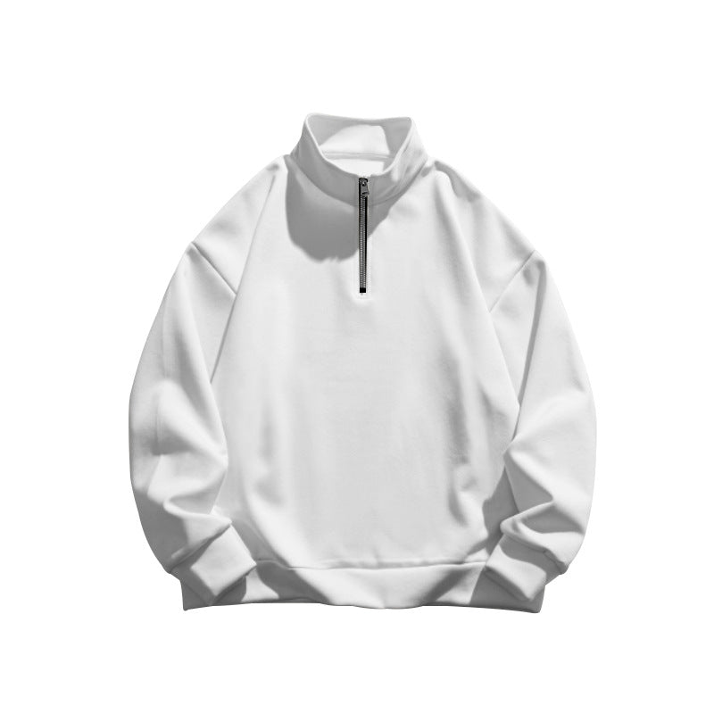 Pull homme Lorence, demi-zip, un classique moderne, élégance et confort garantis en hiver.
