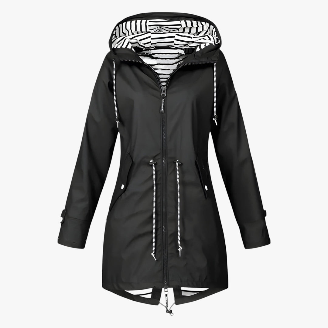 Parka chaude femme hiver, imperméable et élégante. Idéale contre le froid, la pluie et le vent.