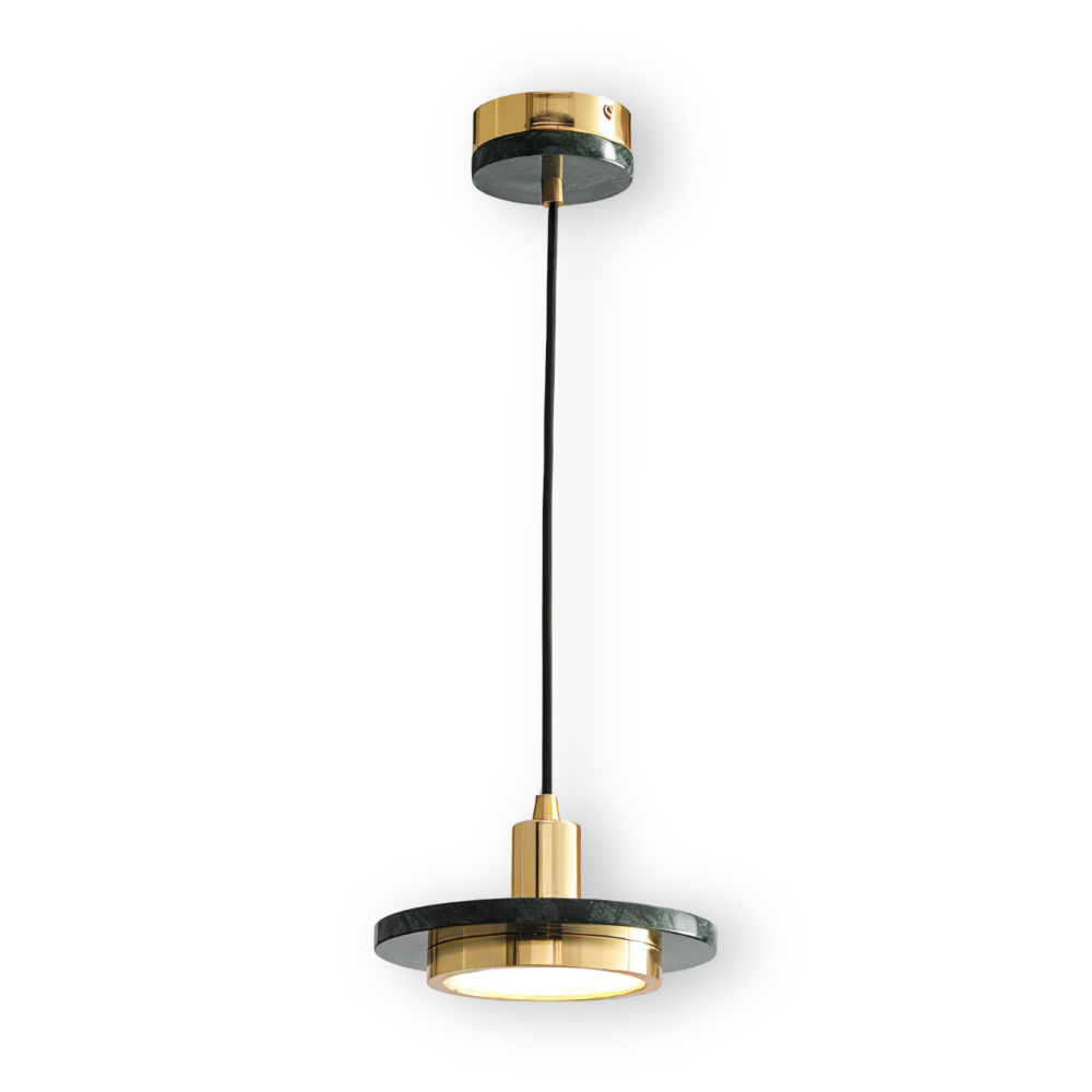 Plafonnier élégant, design double LED, éclairage idéal pour cuisine moderne et fonctionnelle.