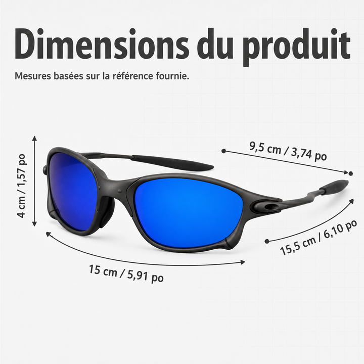 Lunettes de soleil Trail Valley pour le trail running, légères, anti-reflets et protection UV pour l'extérieur.